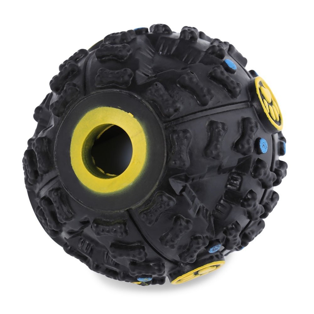 Balle Distributrice de Friandises avec Son Trompette – Jouet Amusant et Interactif pour Animaux