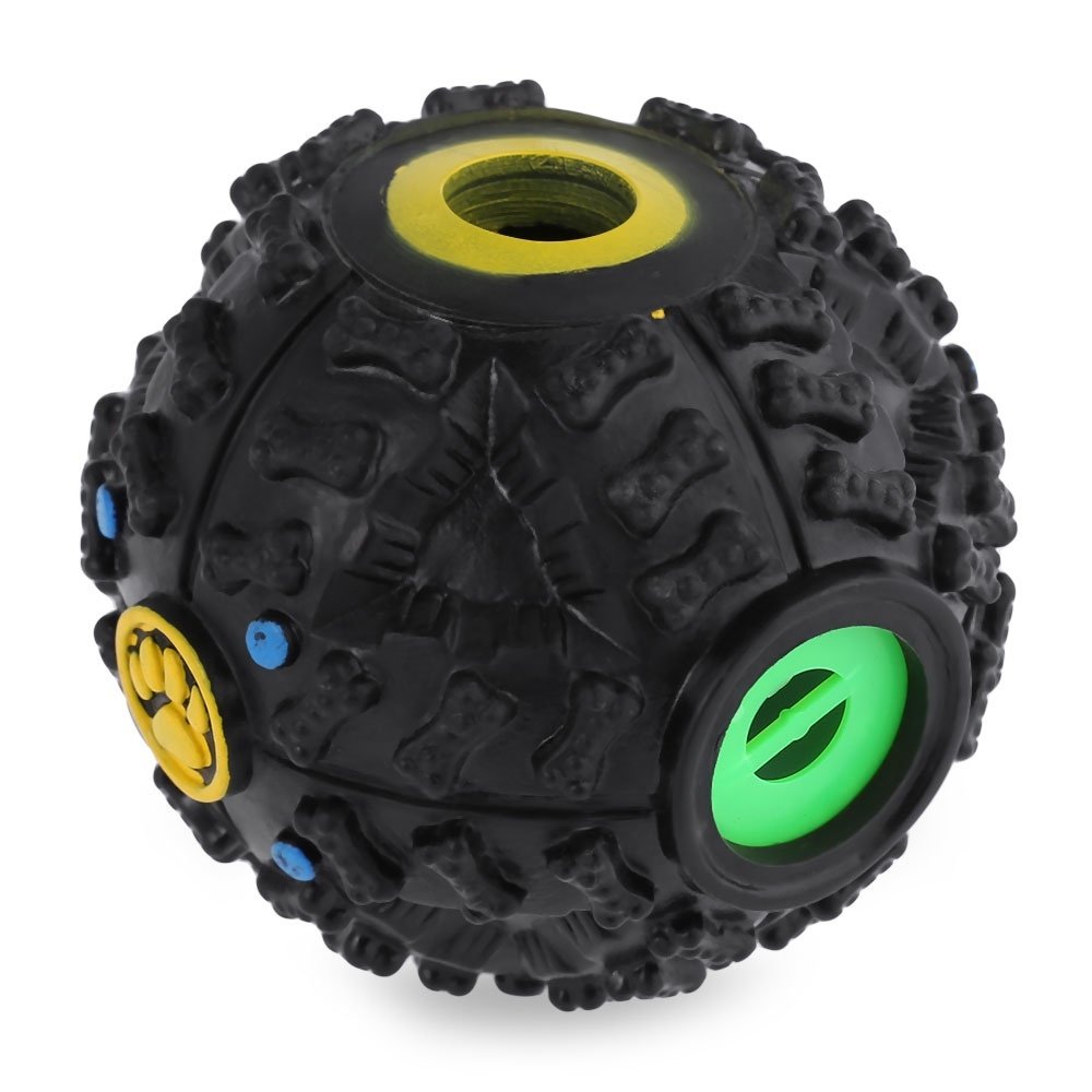 Balle Distributrice de Friandises avec Son Trompette – Jouet Amusant et Interactif pour Animaux