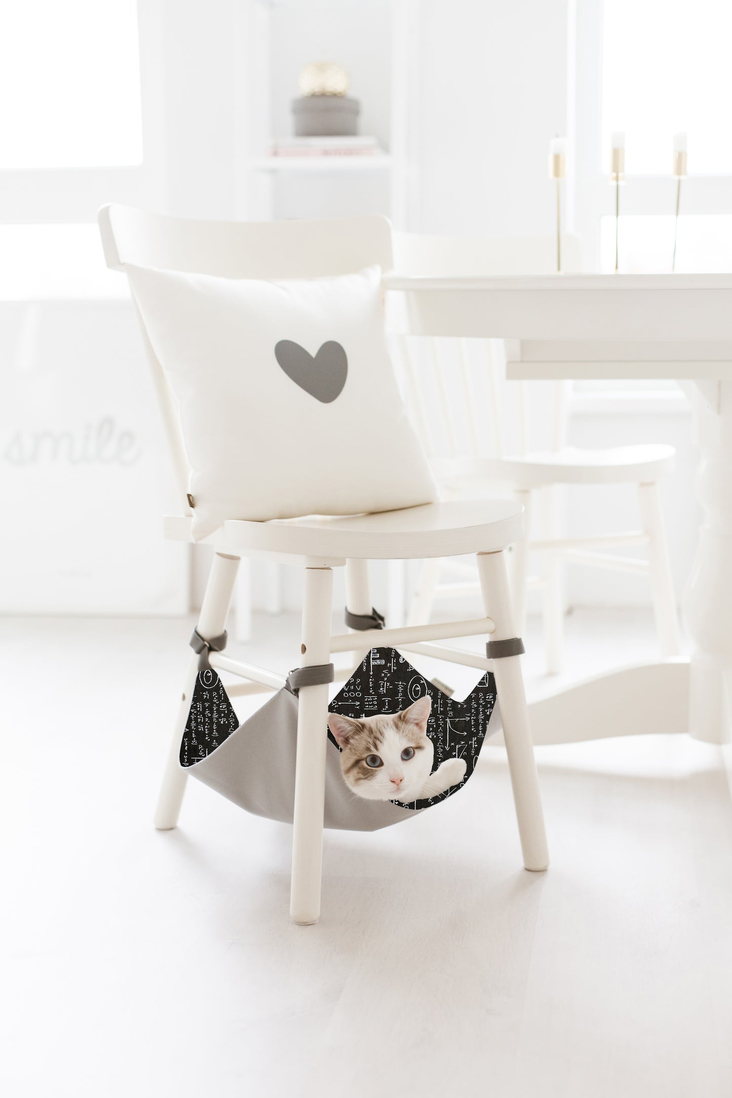 Hamac Saveplace® “SCIENCE” - Confort & Rangement Élégant pour Chats (6 Tailles Disponibles)