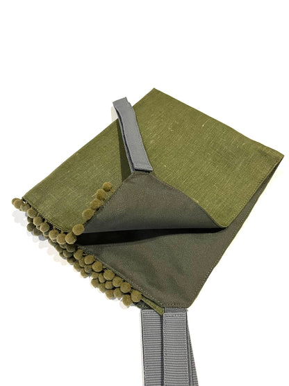 Hamac Saveplace® pour Animaux avec Mini Pompons “AMAZONIAN” – 6 Tailles Disponibles