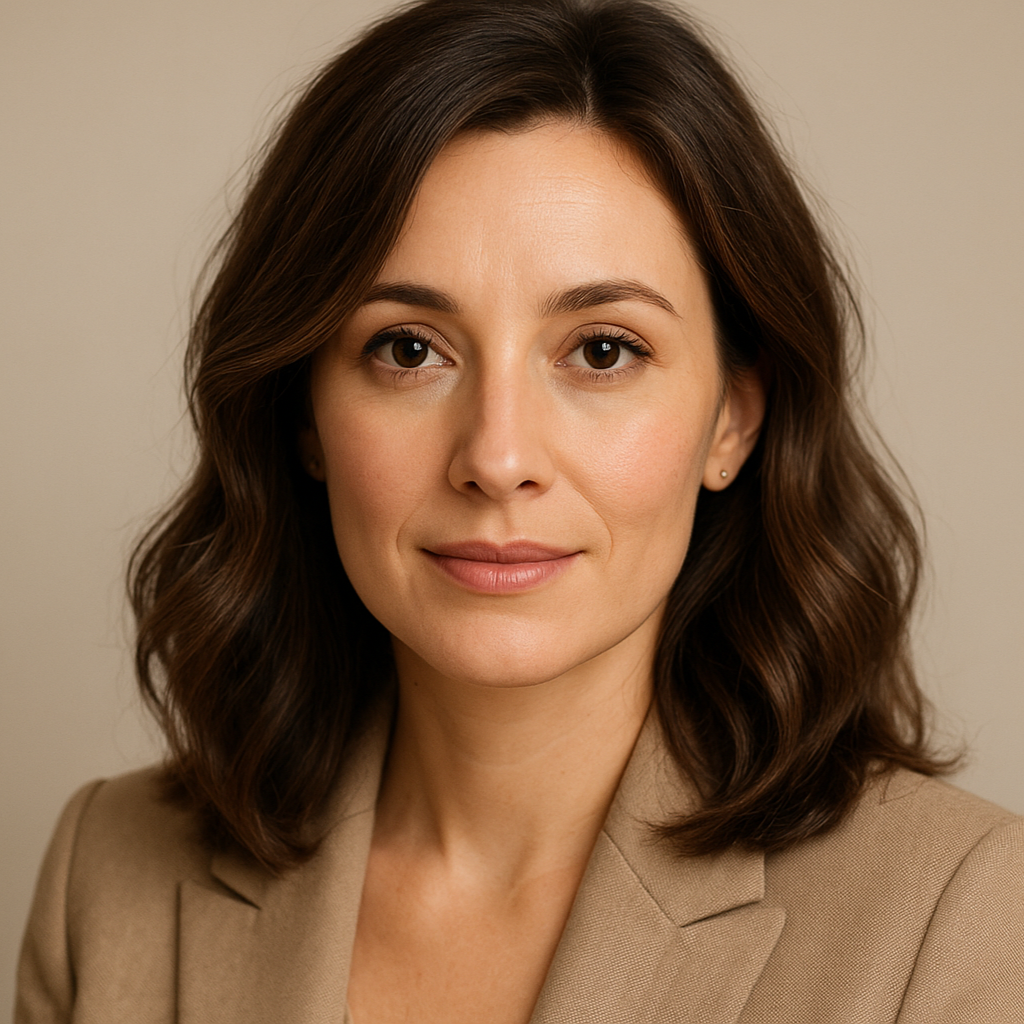 Visage portrait d'une jeune femme de 35ans